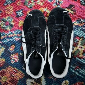 Puma speedcat Black and White Sneakers trainers shoes